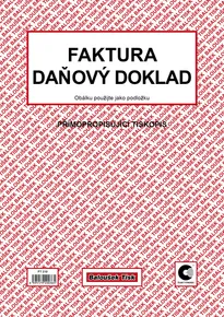 Faktura - daňový doklad A4 samopropis PT210